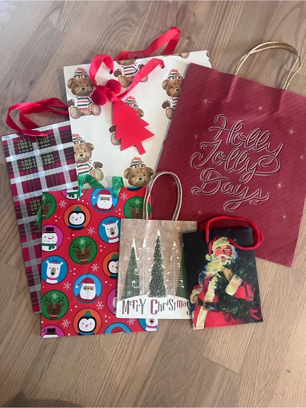 58 Assorted Multicolor Gift Bags